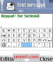 game pic for Keypad Plus English S60 S60 2nd  S60 3rd
